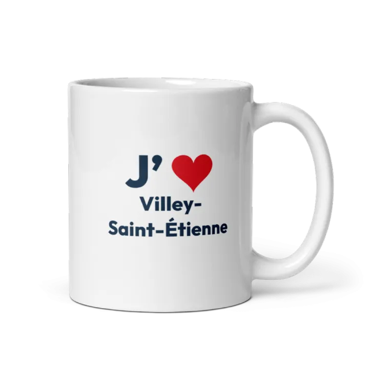 Mug « J’❤ Villey-Saint-Étienne »