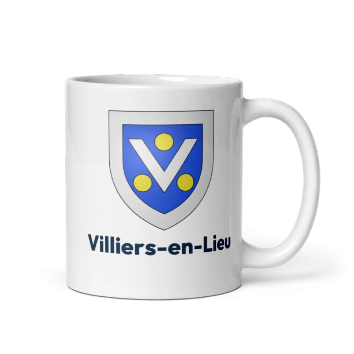 Mug blason de Villiers-en-Lieu