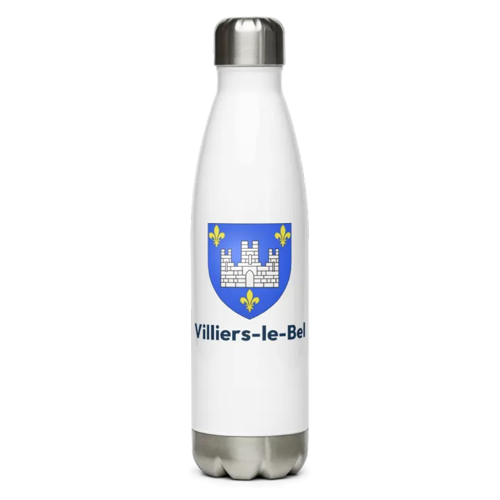 Gourde inox blason de Villiers-le-Bel