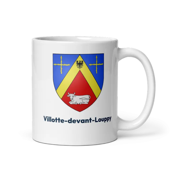 Mug blason de Villotte-devant-Louppy
