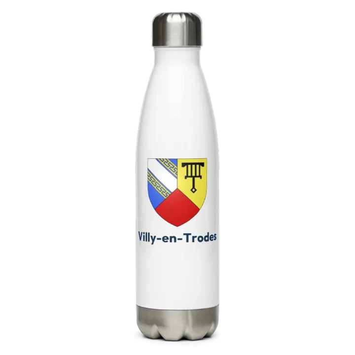 Gourde inox blason de Villy-en-Trodes