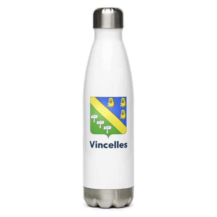 Gourde inox blason de Vincelles