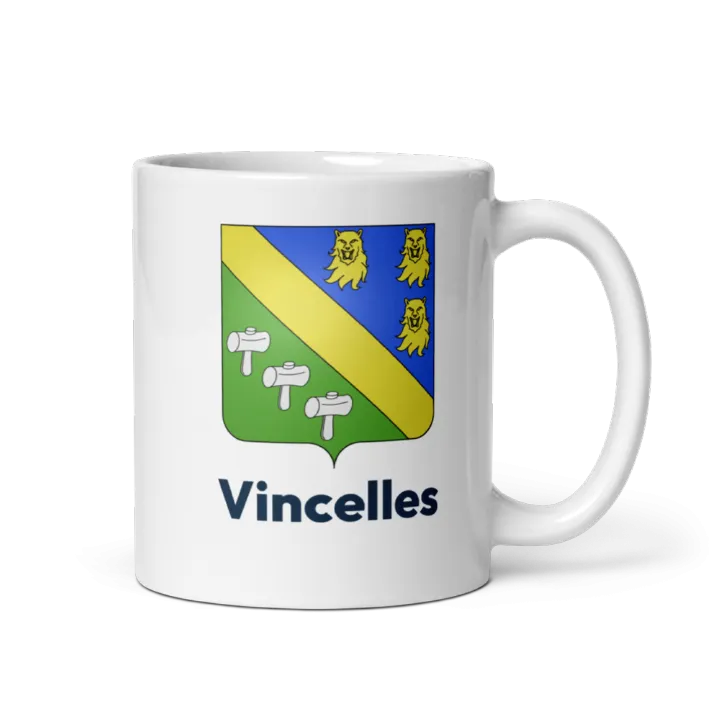 Mug blason de Vincelles