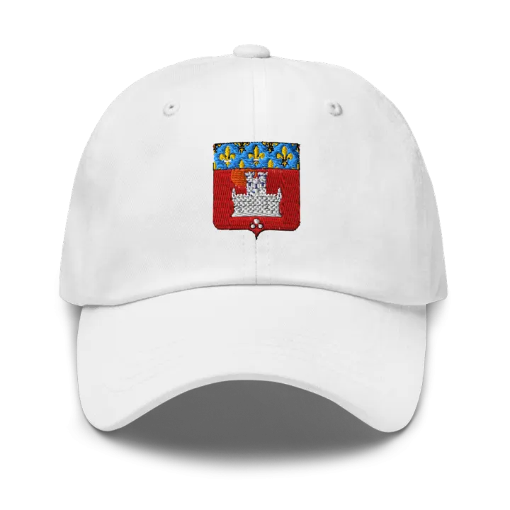 Casquette brodée blason de Vincennes