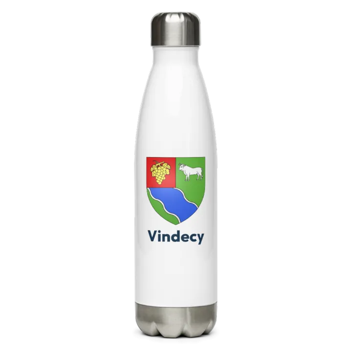 Gourde inox blason de Vindecy
