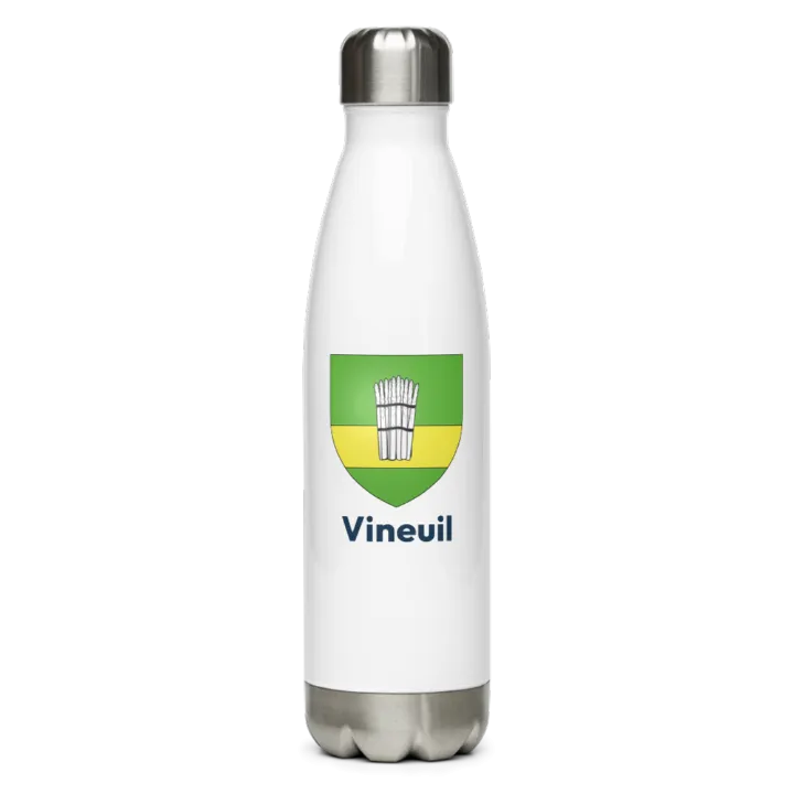 Gourde inox blason de Vineuil