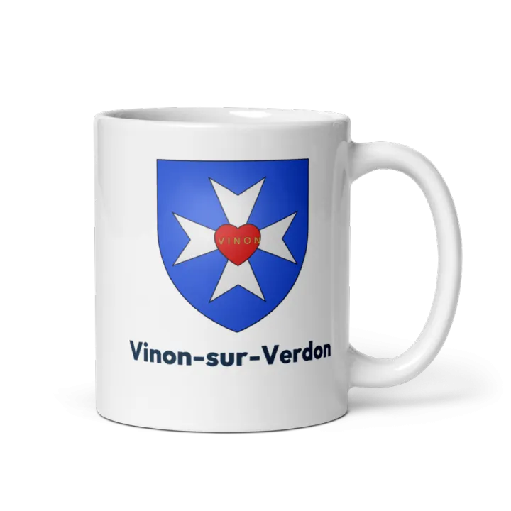Mug blason de Vinon-sur-Verdon