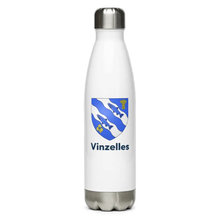 Gourde inox blason de Vinzelles