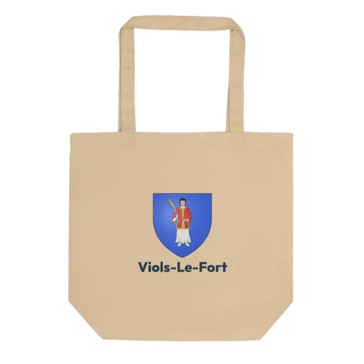 Tote bag coton bio — blason de Viols-le-Fort