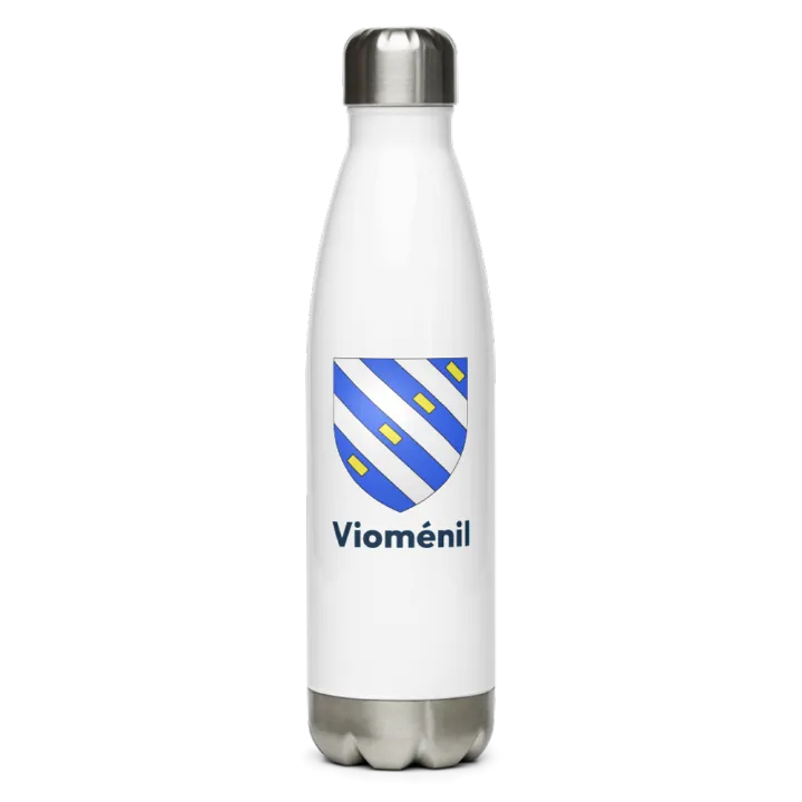 Gourde inox blason de Vioménil