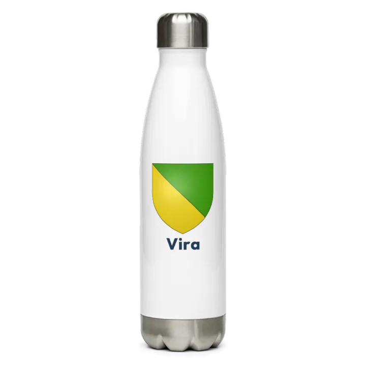 Gourde inox blason de Vira