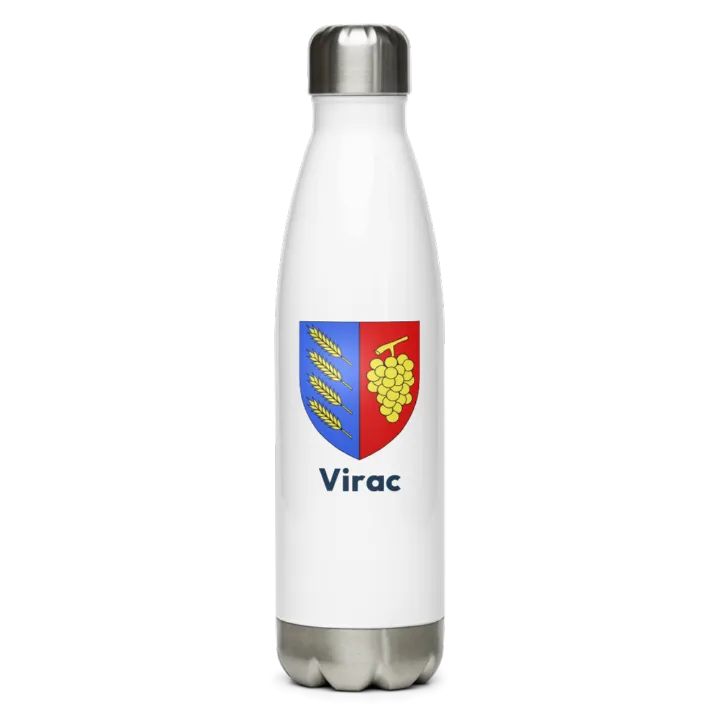 Gourde inox blason de Virac