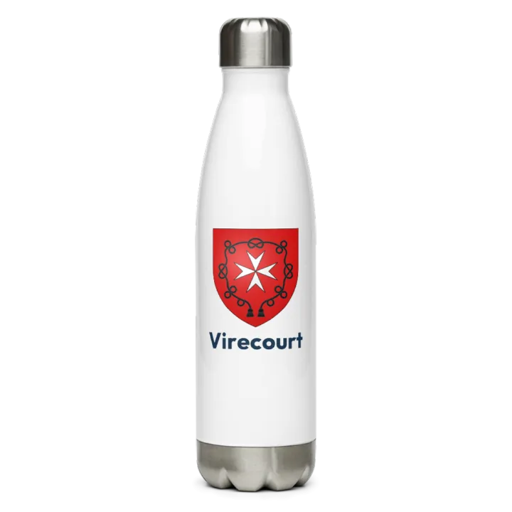 Gourde inox blason de Virecourt