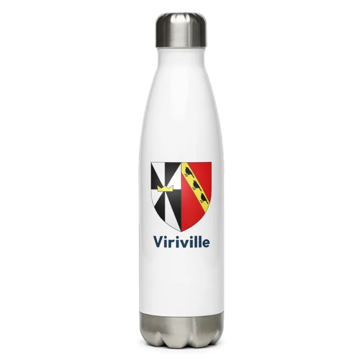 Gourde inox blason de Viriville