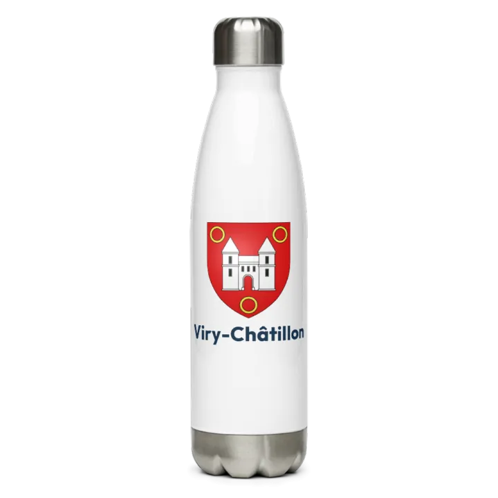 Gourde inox blason de Viry-Châtillon