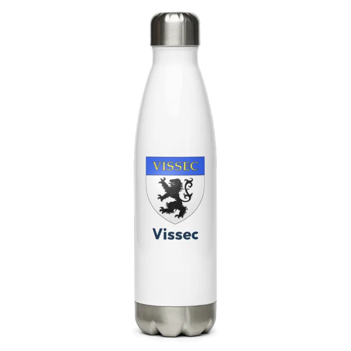 Gourde inox blason de Vissec