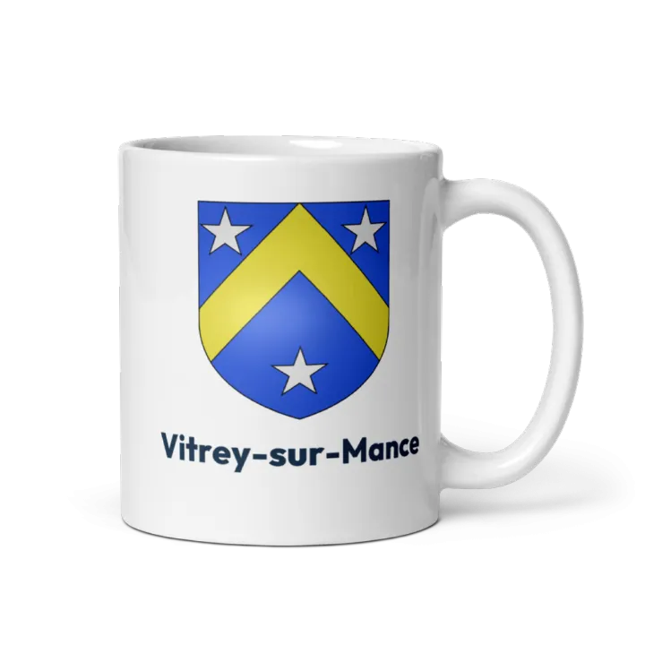 Mug blason de Vitrey-sur-Mance