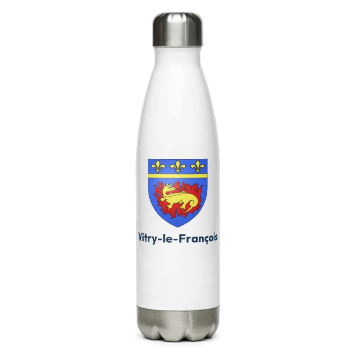 Gourde inox blason de Vitry-le-François
