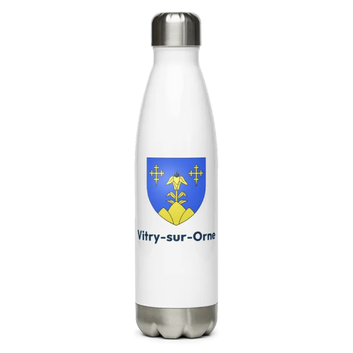 Gourde inox blason de Vitry-sur-Orne
