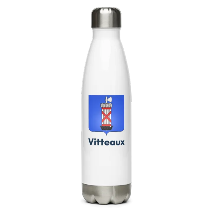 Gourde inox blason de Vitteaux