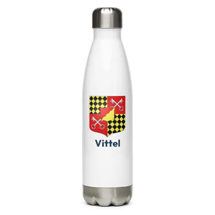 Gourde inox blason de Vittel