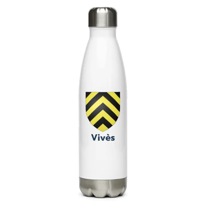 Gourde inox blason de Vivès