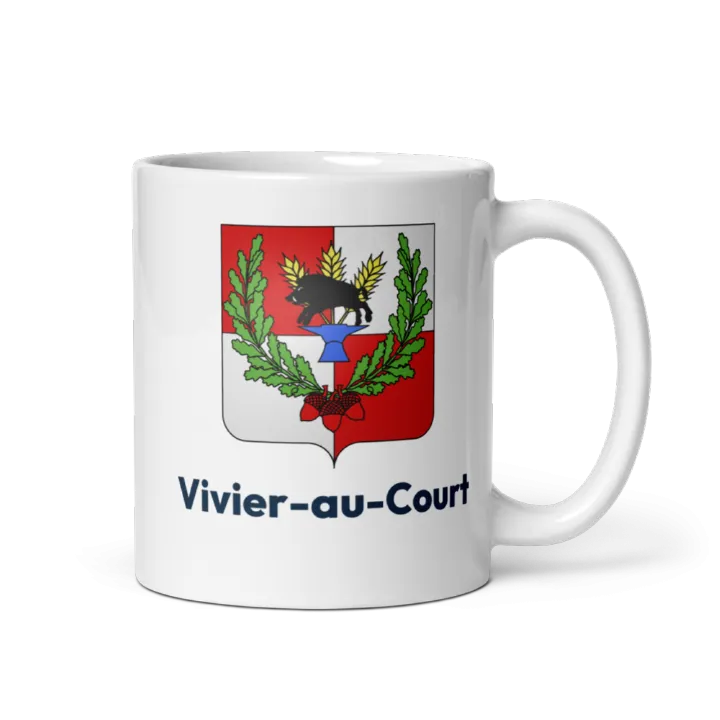 Mug blason de Vivier-au-Court