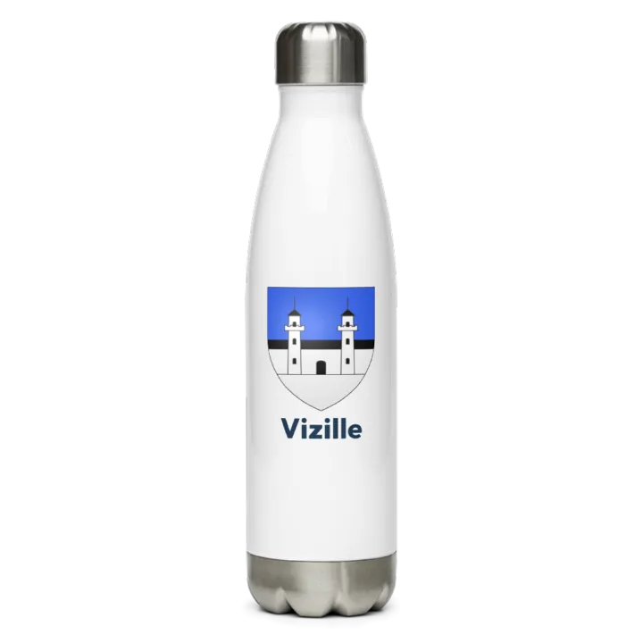 Gourde inox blason de Vizille