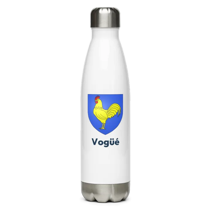 Gourde inox blason de Vogüé