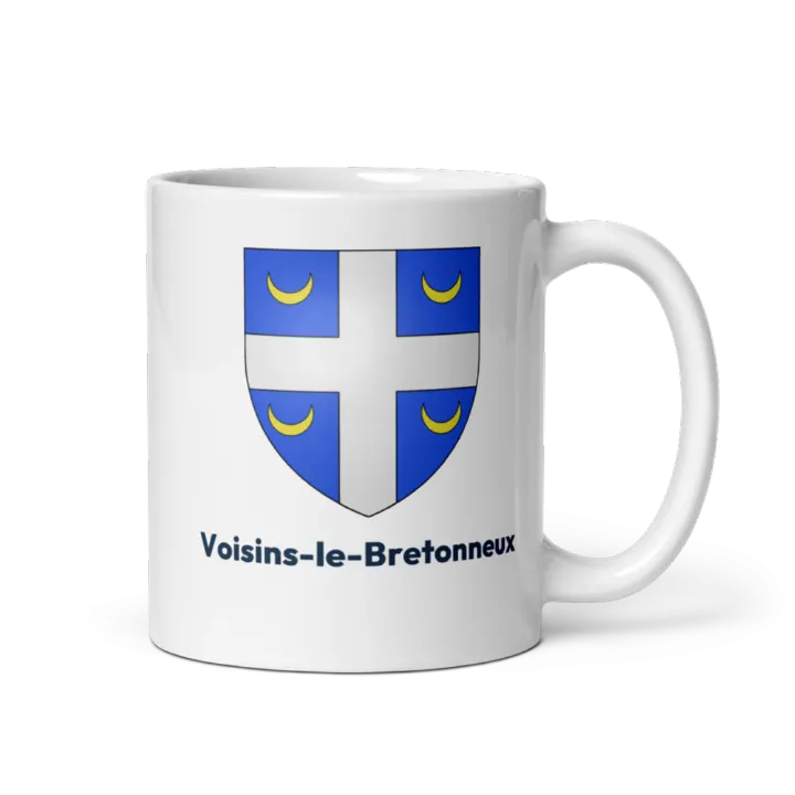 Mug blason de Voisins-le-Bretonneux