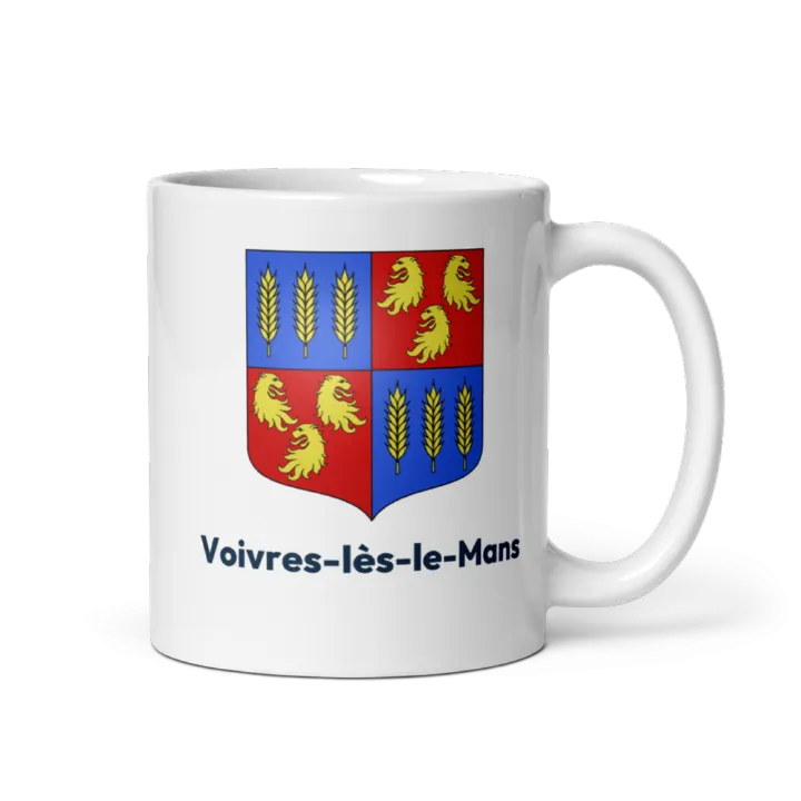 Mug blason de Voivres-lès-le-Mans