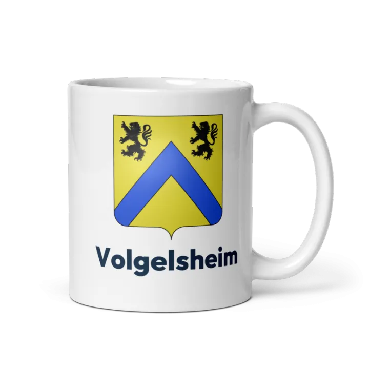 Mug blason de Volgelsheim