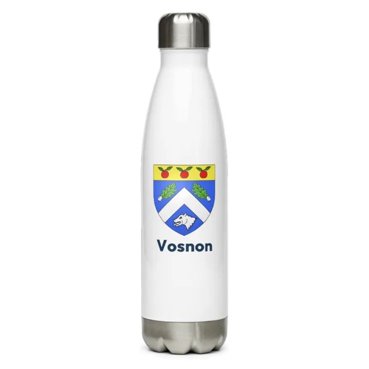 Gourde inox blason de Vosnon