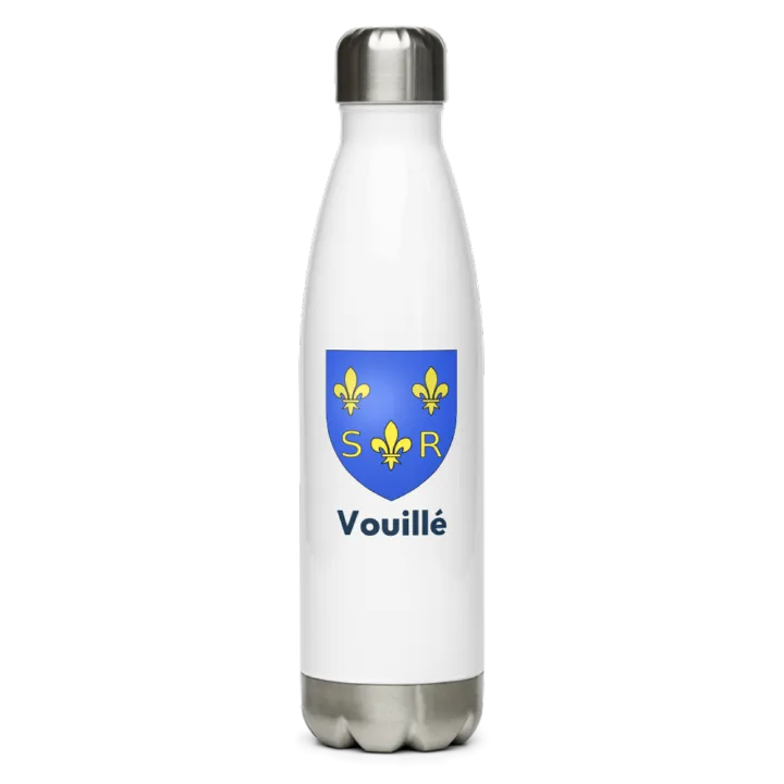 Gourde inox blason de Vouillé
