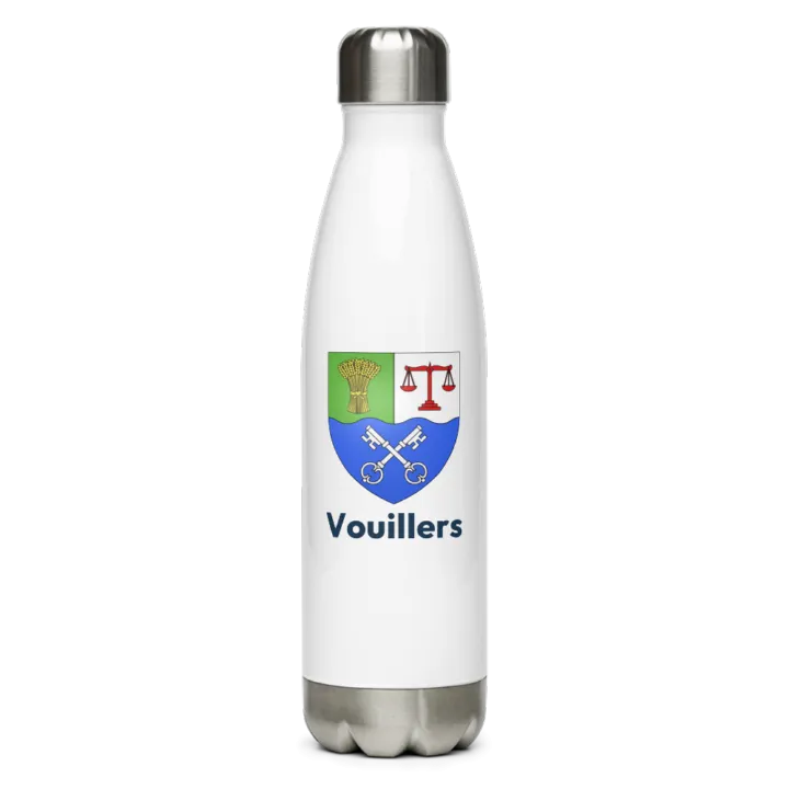 Gourde inox blason de Vouillers