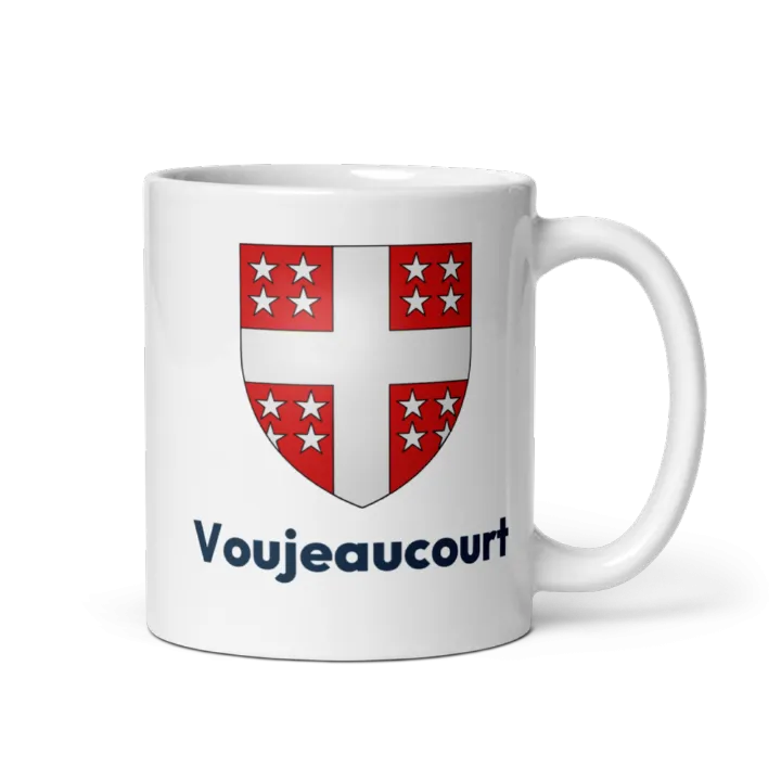 Mug blason de Voujeaucourt