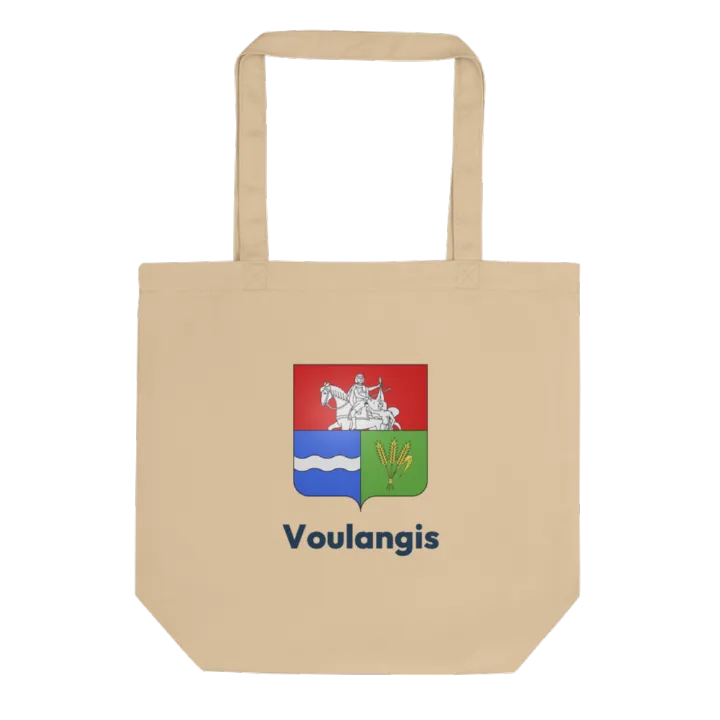 Tote bag coton bio — blason de Voulangis