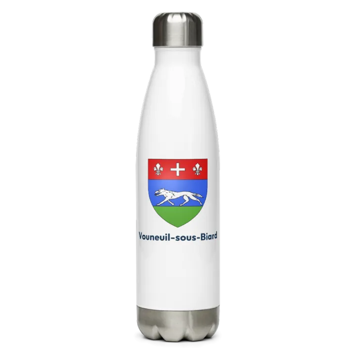 Gourde inox blason de Vouneuil-sous-Biard