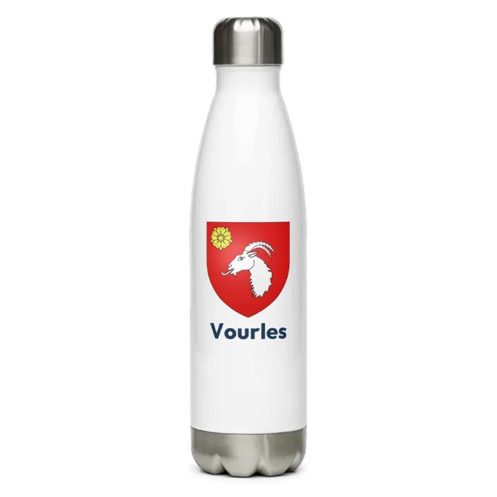 Gourde inox blason de Vourles