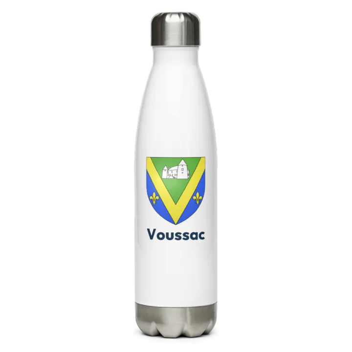 Gourde inox blason de Voussac