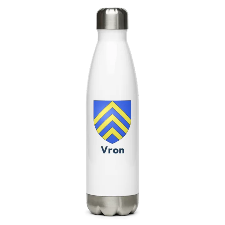 Gourde inox blason de Vron