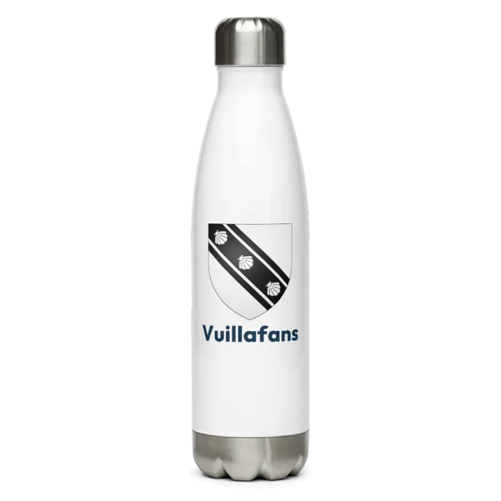 Gourde inox blason de Vuillafans