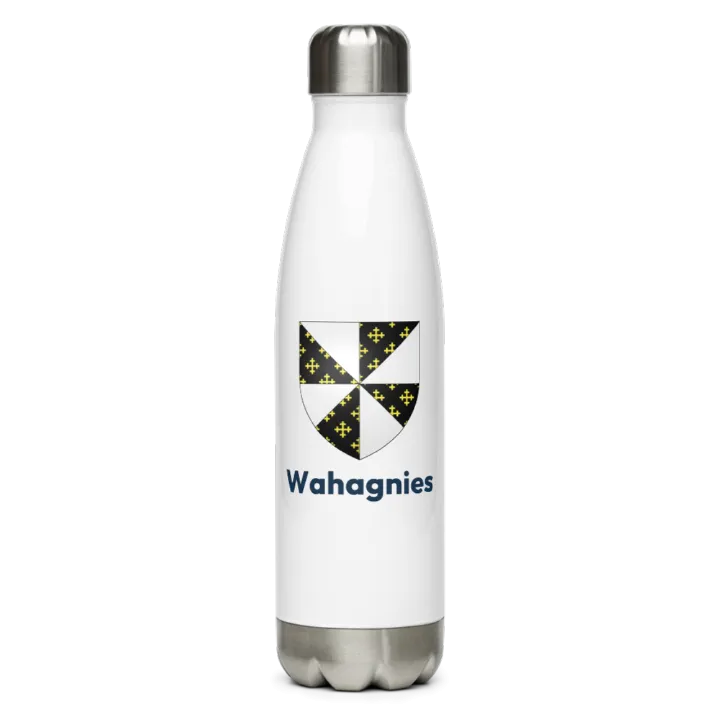 Gourde inox — blason de Wahagnies