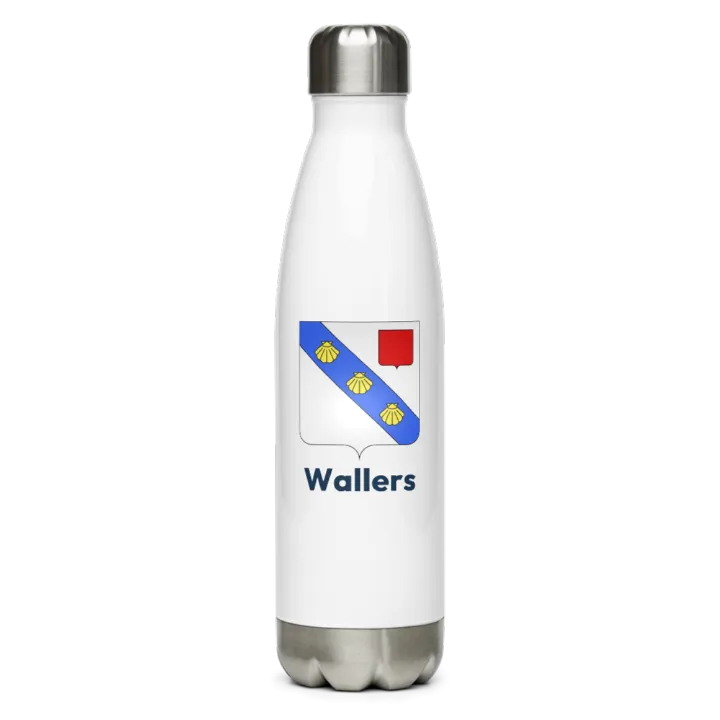 Gourde inox blason de Wallers