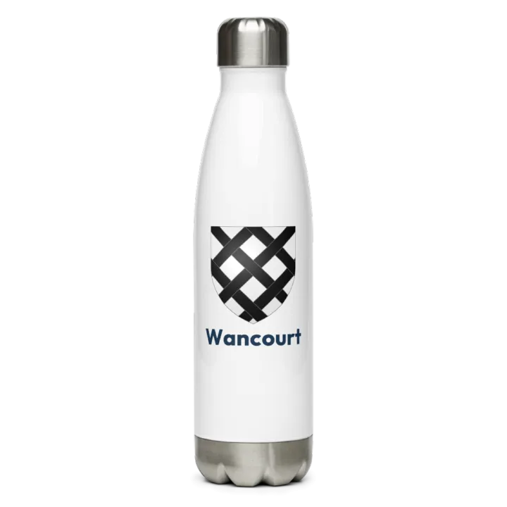 Gourde inox blason de Wancourt