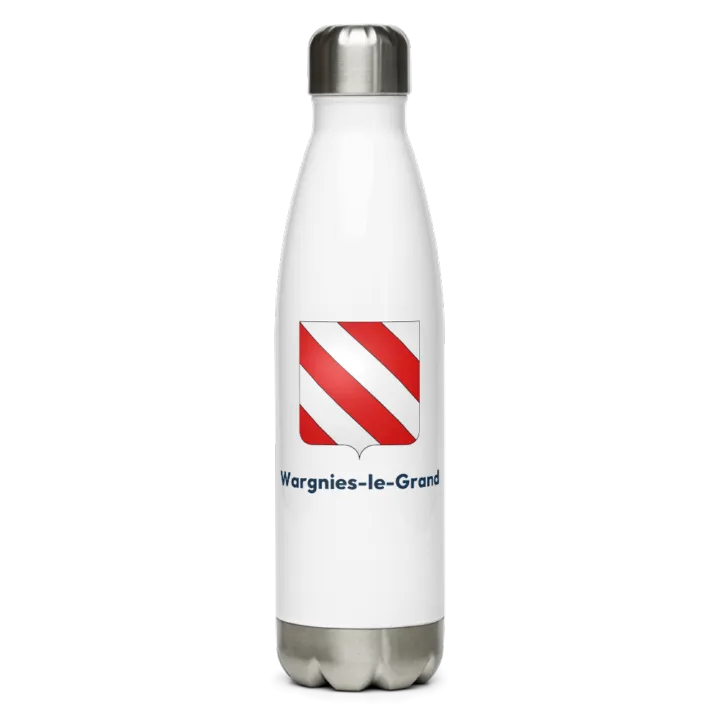Gourde inox blason de Wargnies-le-Grand