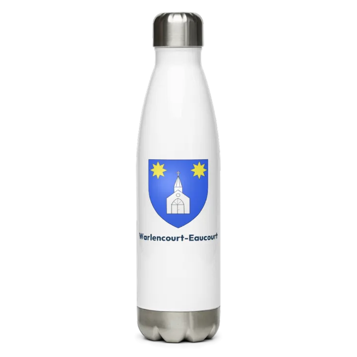 Gourde inox blason de Warlencourt-Eaucourt