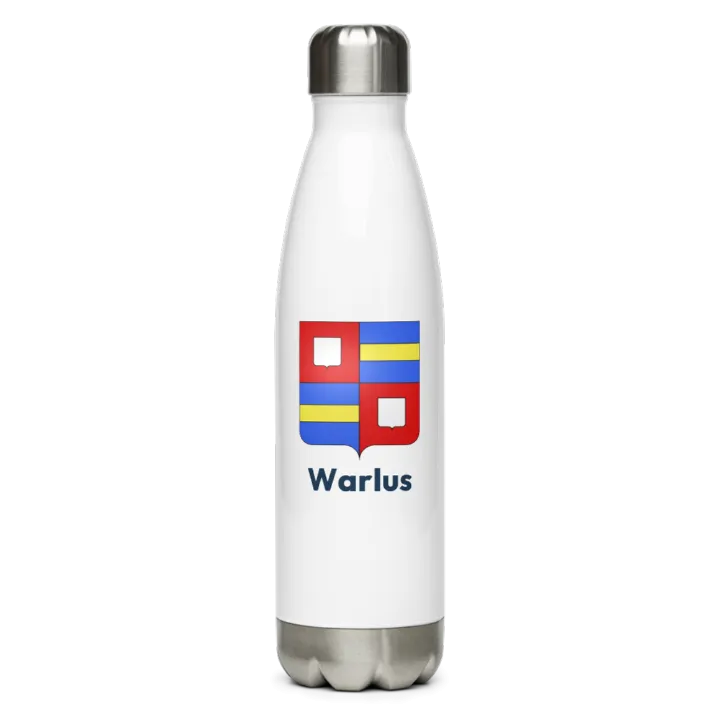 Gourde inox blason de Warlus