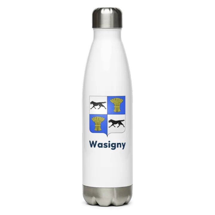 Gourde inox blason de Wasigny