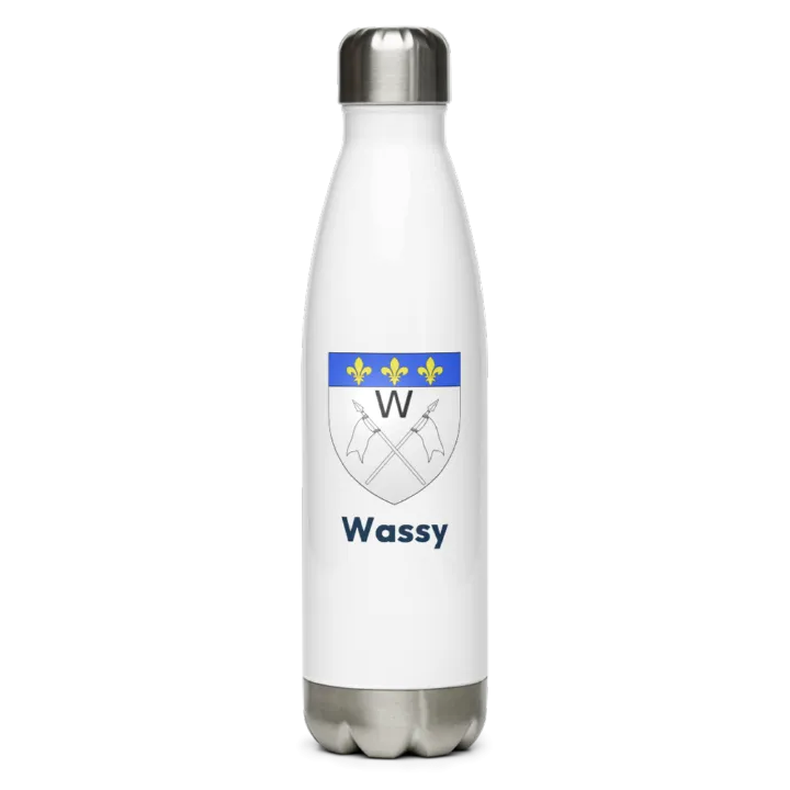 Gourde inox blason de Wassy